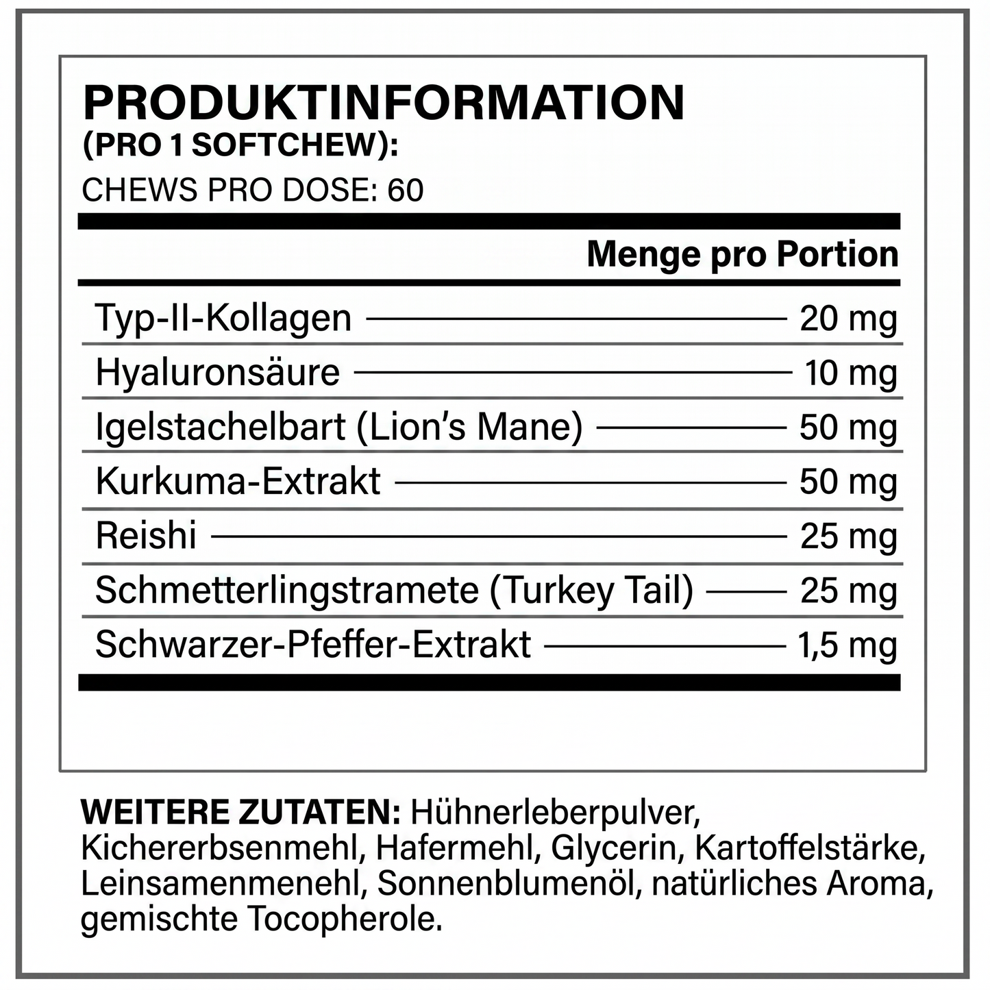 Nevo Wirbelsäulen Softchews