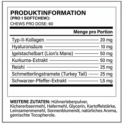 Nevo Wirbelsäulen Softchews